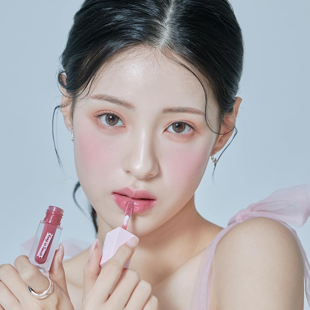 KEEPINTOUCH Jelly Plumper Tint | Non-Sticky, Long-Lasting Lip Gloss | Vegan and Cruelty-Free Korean Lip Tint (Berry Crush)