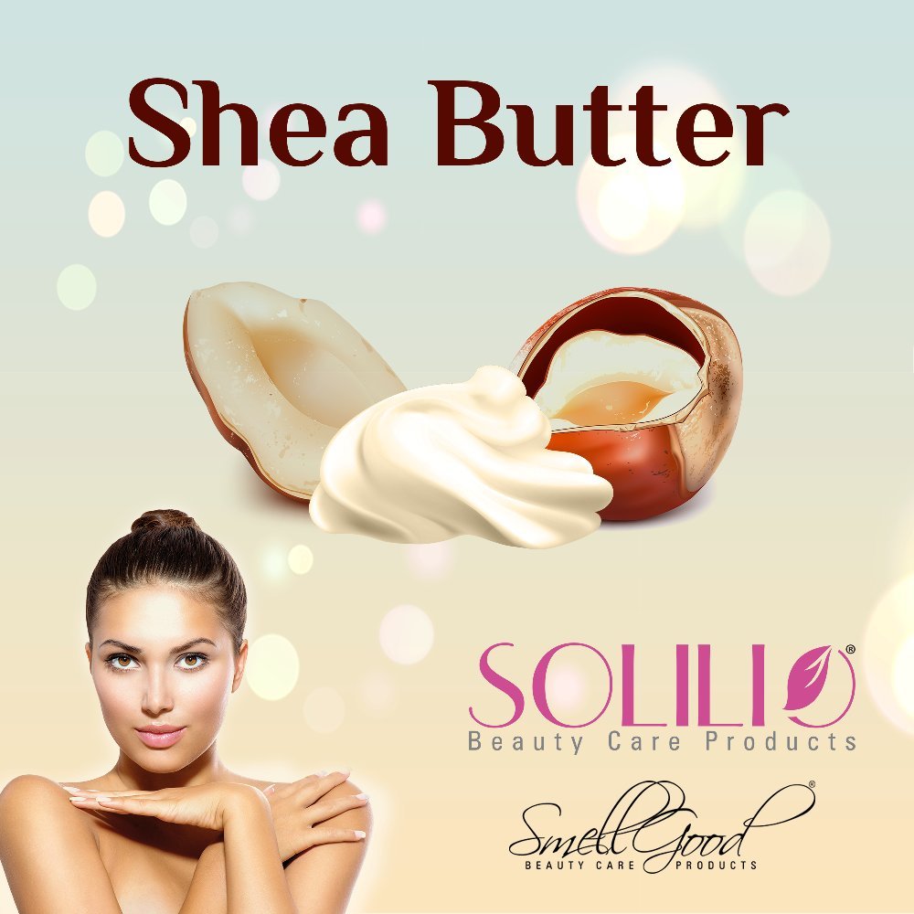 SmellGood - Pure Unrefined African Shea Butter, natural and handmade, ivory color, packed in 16 oz food grade resealable container, 2 Units included