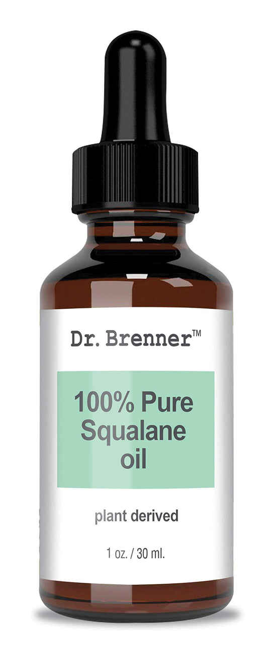 100% Pure Squalane Face Oil Anti Aging Moisturizer Derived From Fresh Olives For Skin And Hair 1oz. (1 oz)