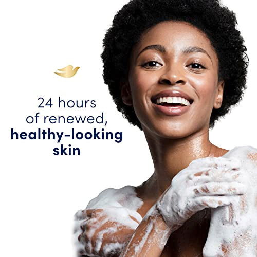 Dove Body Wash 4 Count Pampering Shea Butter & Vanilla for Renewed, Healthy-Looking Skin Gentle Skin Cleanser with 24hr Renewing MicroMoisture 20 oz