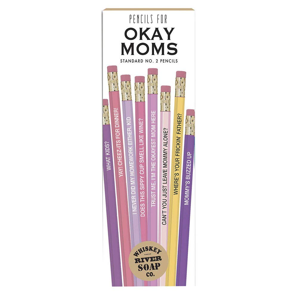 Whiskey River Soap Company Pencils For Okay Moms N/A N/A,Multicolor