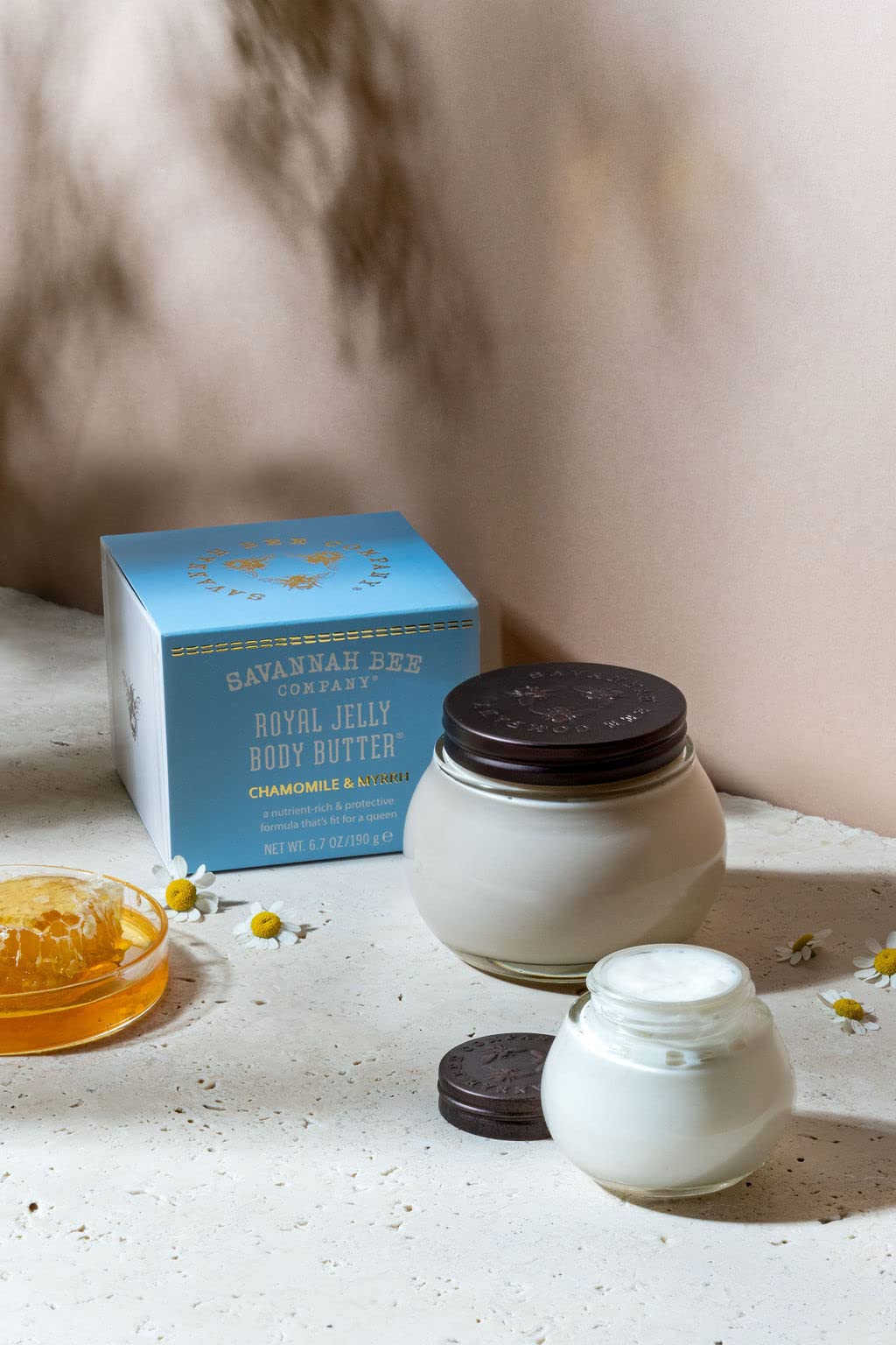 Savannah Bee Company Royal Jelly Body Butter - Deep Hydrating Body Butter for Dry Skin