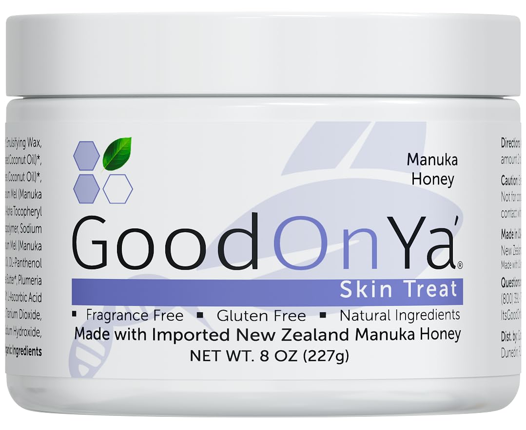 GOOD ON YA' Face Cream and Anti Wrinkle Cream for Women - Natural Lotion for Dry Skin with Manuka Honey - Anti Aging Face Cream and Hydrating Lotion for Women (8OZ)