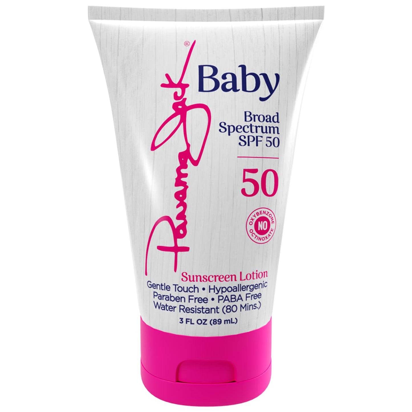 Panama Jack Baby Sunscreen Lotion - SPF 50, Broad Spectrum UVA/UVB Protection, Hypoallergenic, PABA, Paraben, Gluten & Cruelty Free, 3 FL OZ (Pack of 6)