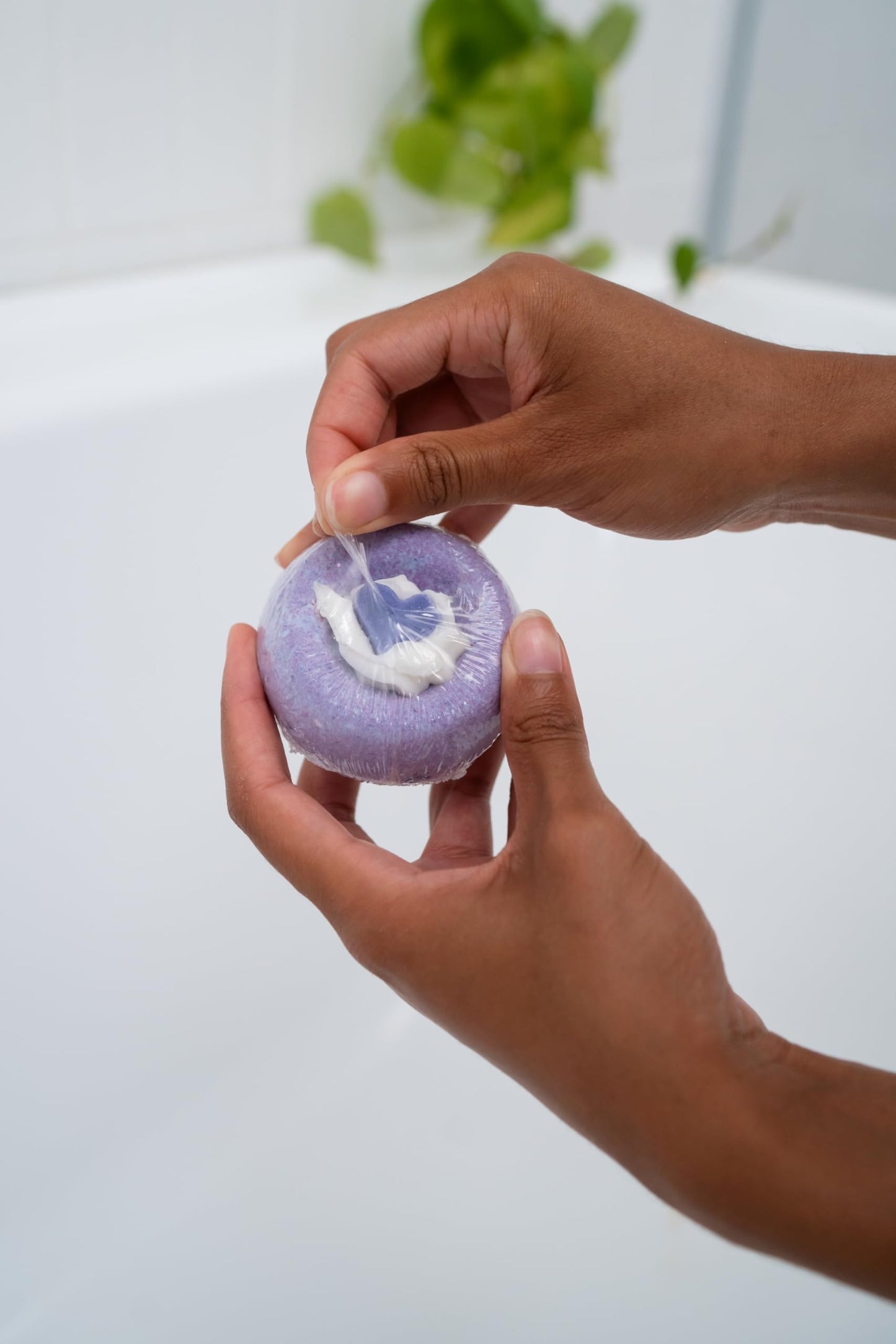 ANIHANA Bath Bombs 3 Pack with Coconut Oil Paraben Free Cruelty Free Refreshing Lavender Love Scent 6.3 oz Each