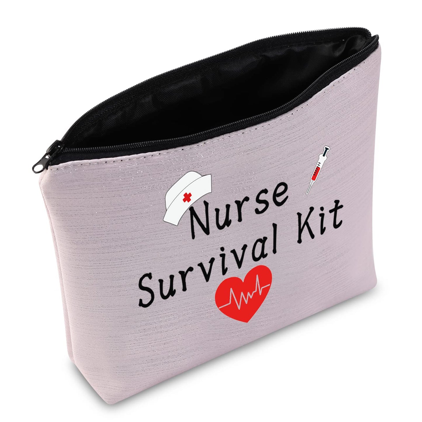 PXTIDY Nurse Gifts Nurse Survival Kit Cosmetic Bag Nurse Bag Nursing Gift Nurse Student Graduation Gift (pink)