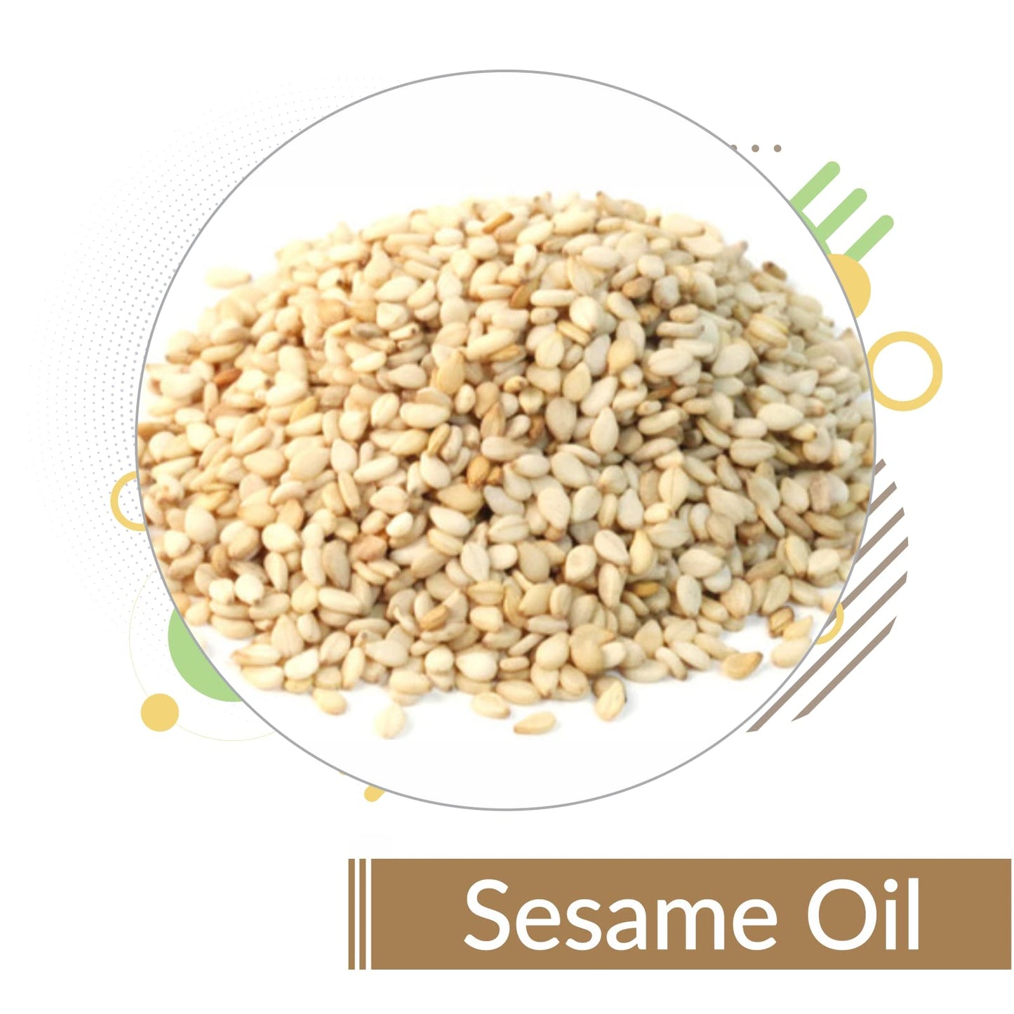 Crysalis Sesame (Sesamum Indicum) Oil - 0.51 Fl Oz (15ml)