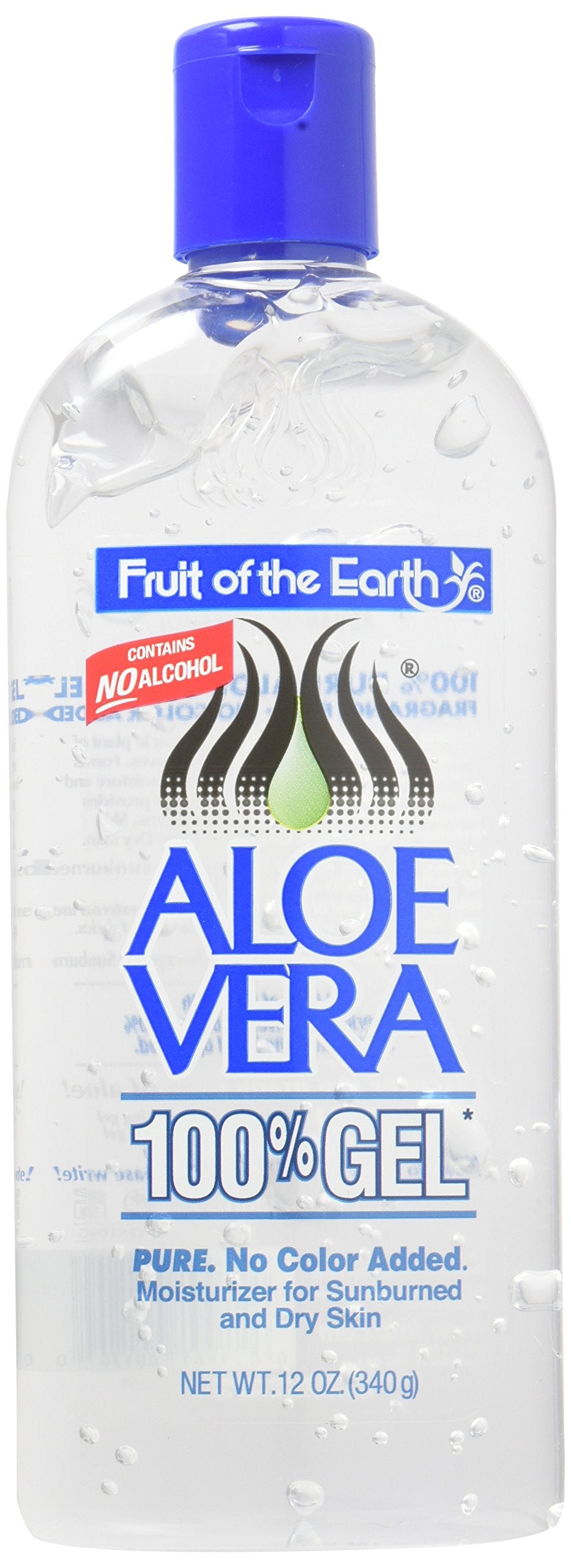 (2 Pack) - Fruit Of the Earth - Aloe Vera Gel | 12 ounce | 2 PACK BUNDLE