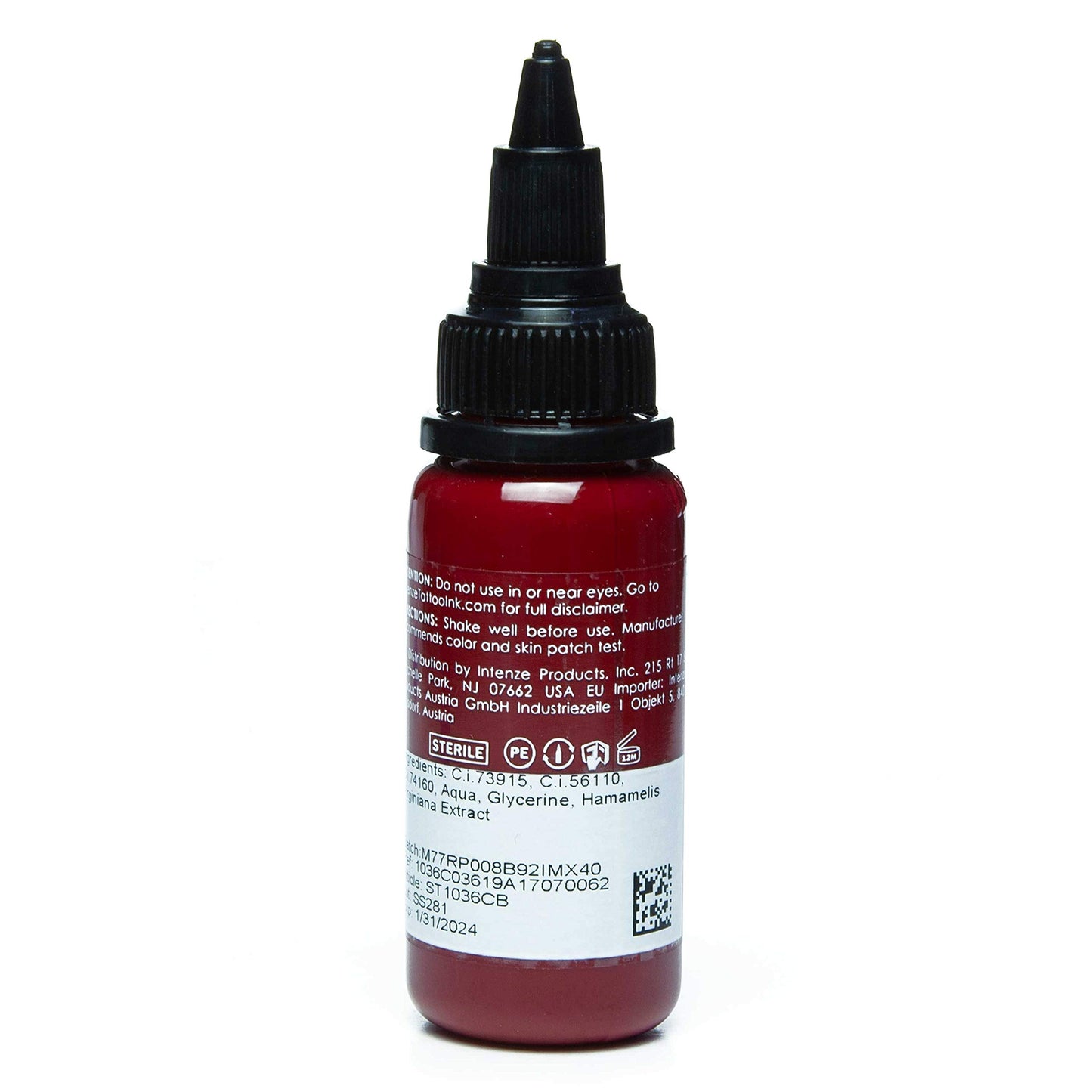 Intenze Cherry Bomb Tattoo Ink 1oz