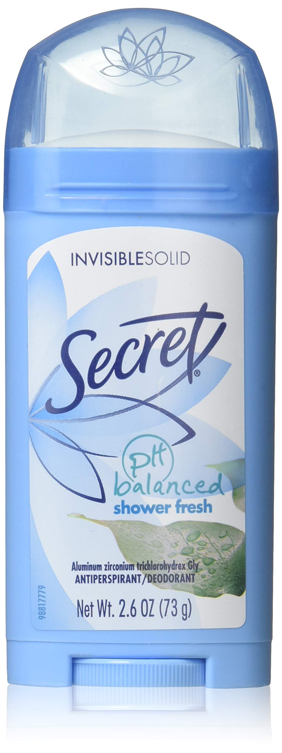 Secret Sld Inv Shr Frsh Size 2.6z Secret Solid Invisible Shower Fresh 2.6oz (Pack of 5)