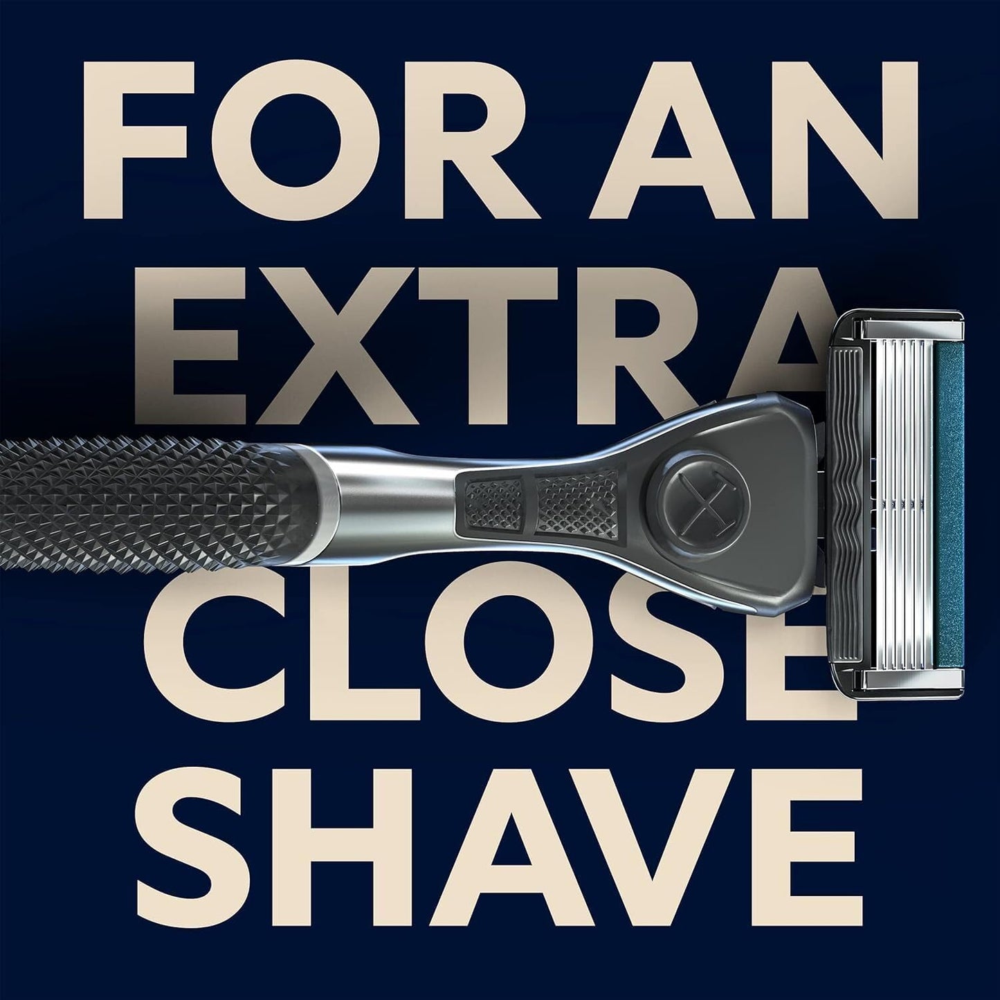 Dollar Shave Club | 6 Blade Razor Refills (8 Pack) | 6 Stainless Steel Blades for a Close & Comfortable Shave, 1 One Wipe Charlies