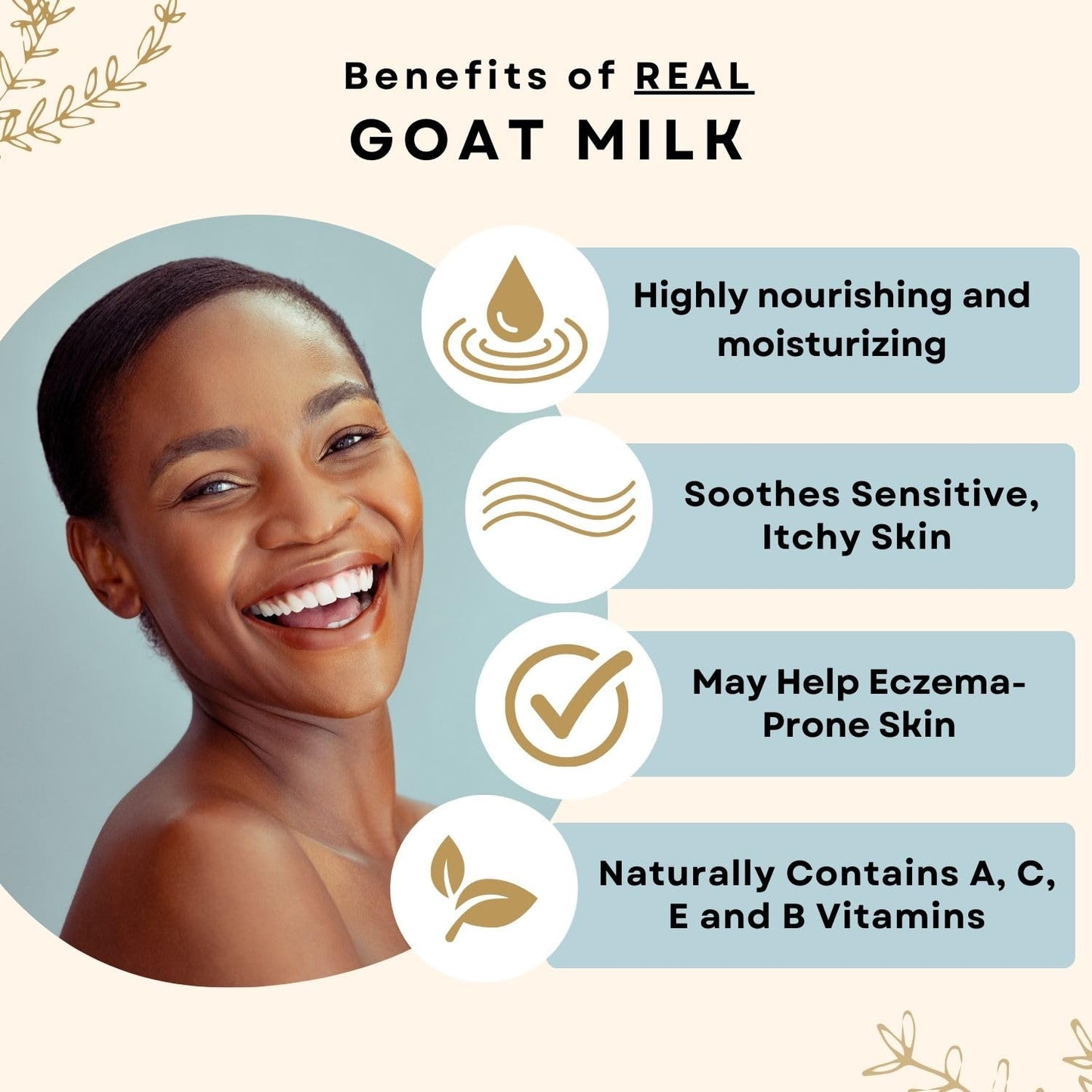 Way Natural Goat Milk Lotion, Home & Away, Vanilla Bean - Creamy, Dry Skin Relief - Coconut Oil and Real Goat Milk - Hand Cream for Women and Men/Body Lotion - 8oz & 2oz Tube