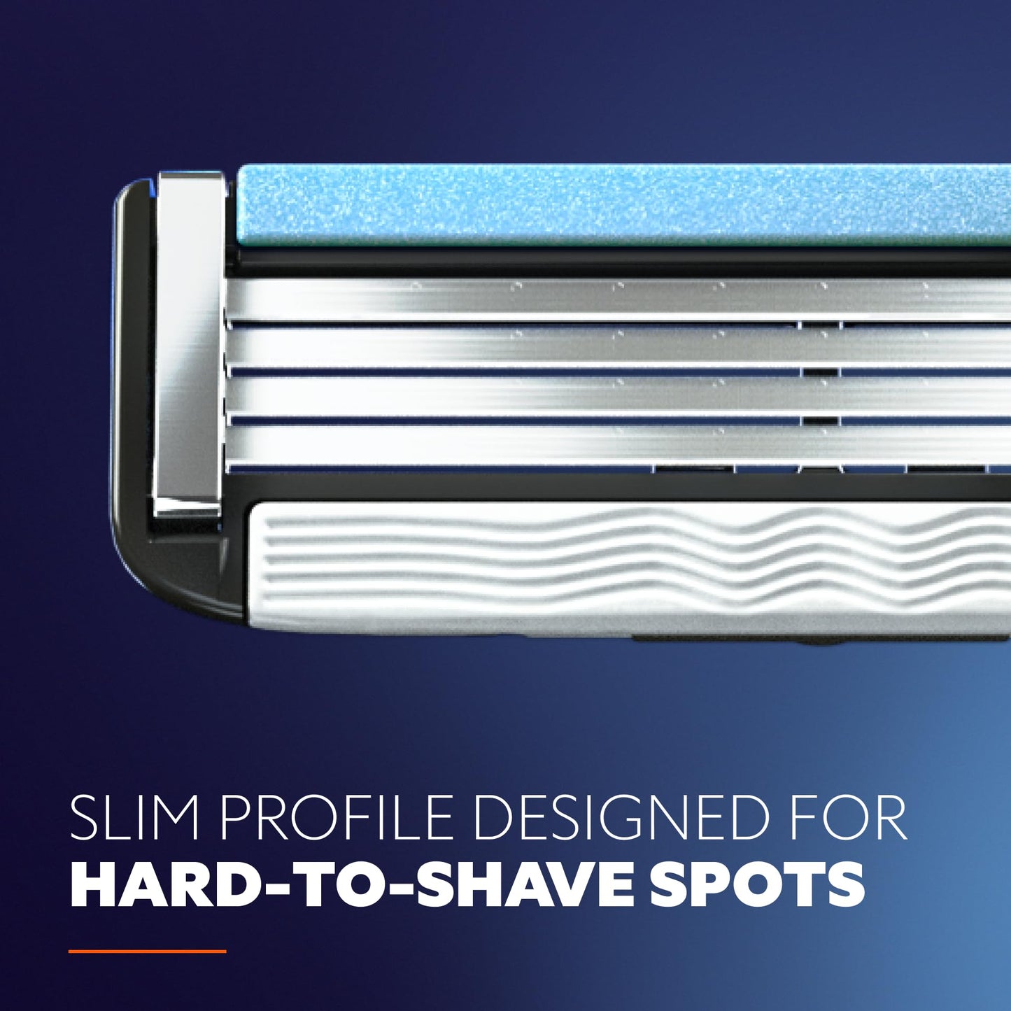 Dollar Shave Club | 4 Blade Razor Refills (16 Pack) | Swift Rinse Blades for Longer and Thicker Hair