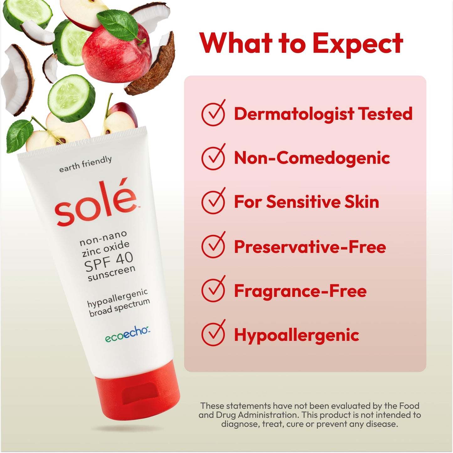 Andrew Lessman Solé Sunscreen SPF 40 6 Ounce Lotion – Natural Mineral-Based Sunscreen. Zinc Oxide, Hypoallergenic, Non-Comedogenic, Powerful SPF 40 Protection. No Synthetic Chemicals. No Additives