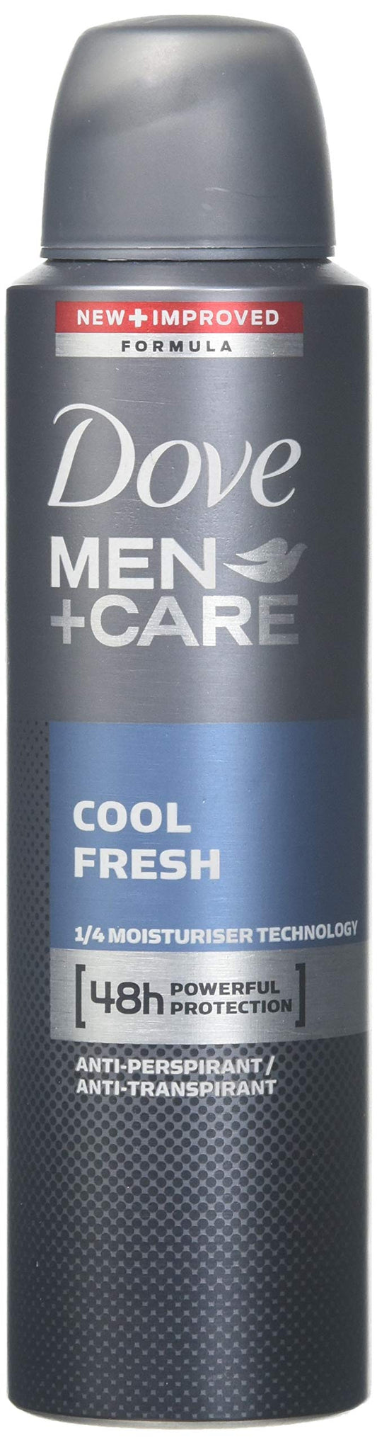 Dove Men+Care Cool Fresh Dry Spray Antiperspirant Deodorant 3.8 oz