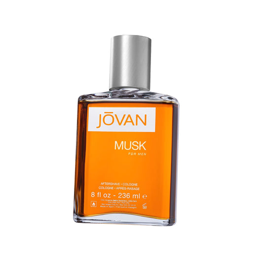 Jovan Musk Cologne Spray, Sexy Cologne for Men, Vegan Formula, 8.0oz