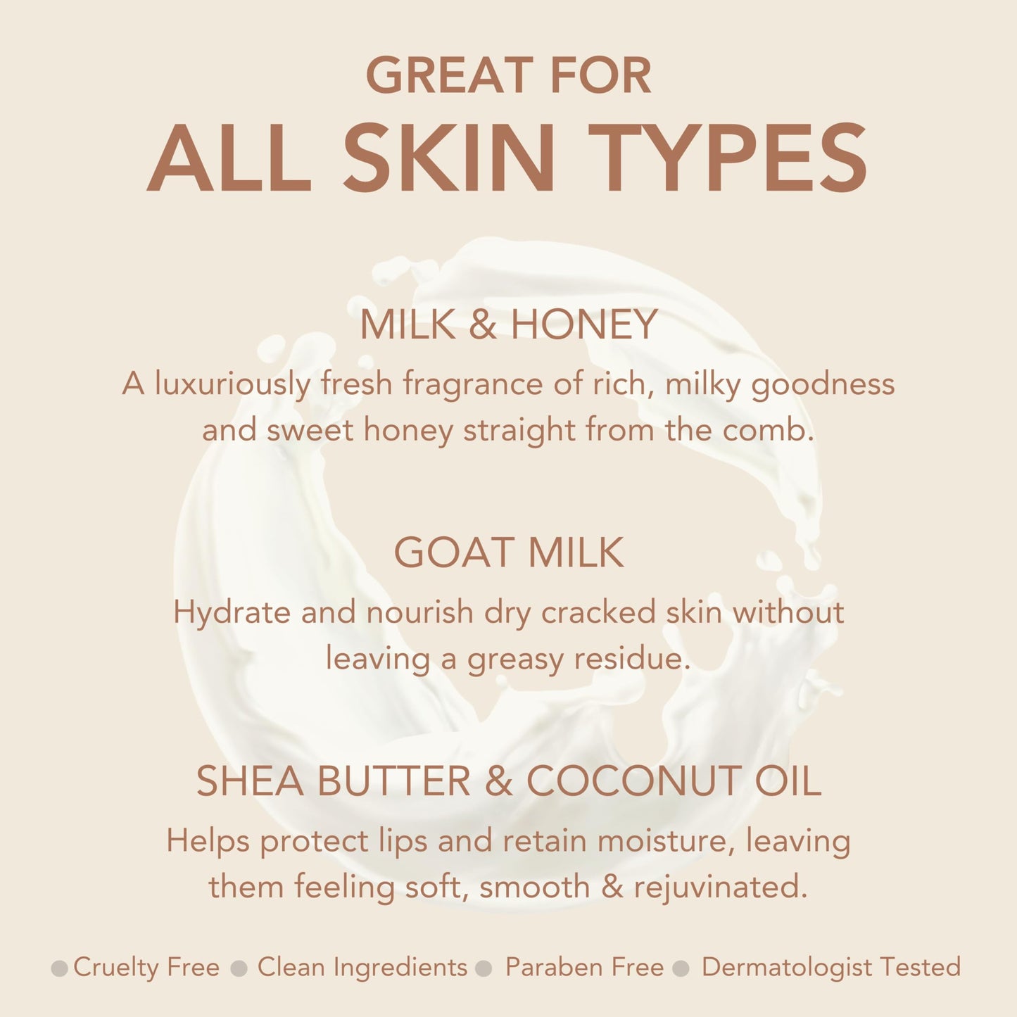 Dionis Goat Milk Skincare Milk & Honey Scented Hand Cream & Lip Balm Set (1 oz and .28 oz) - Safe For Sensitive Skin, Soothes Chapped Lips and Dry Skin, Cruelty-free and Paraben-free