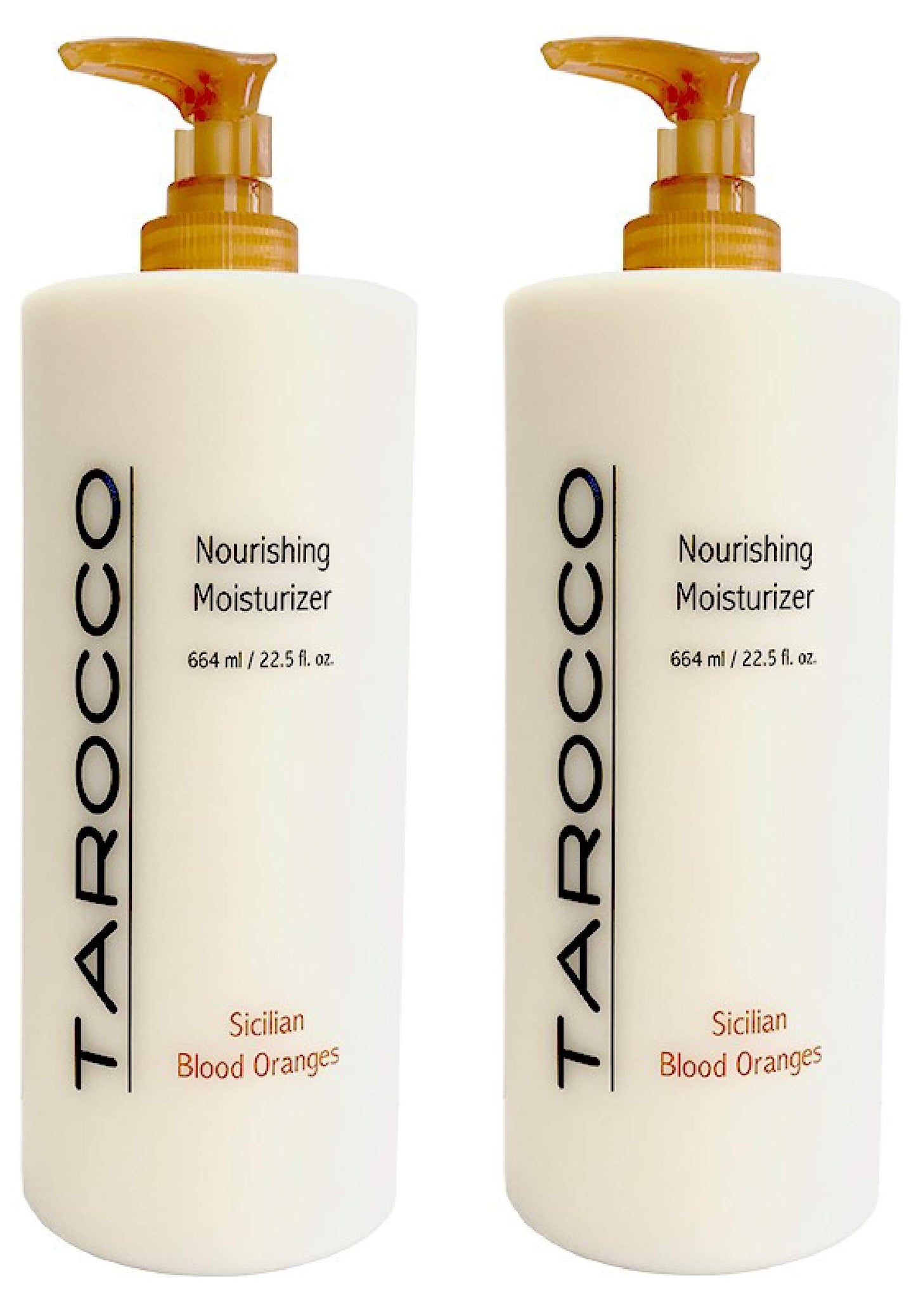 Tarocco 22.5 oz Nourishing Moisturizer 2 pack with Sicilian Blood Oranges by Baronessa Cali