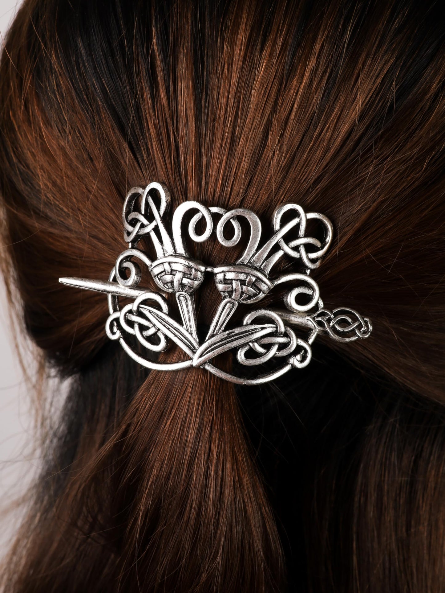 HAQUIL Celtic Knot Hair Pin for Men Women Fashion Punk Gothic Celtic Knot Hair Pin Barrette Hair Clip Pin Norse gift