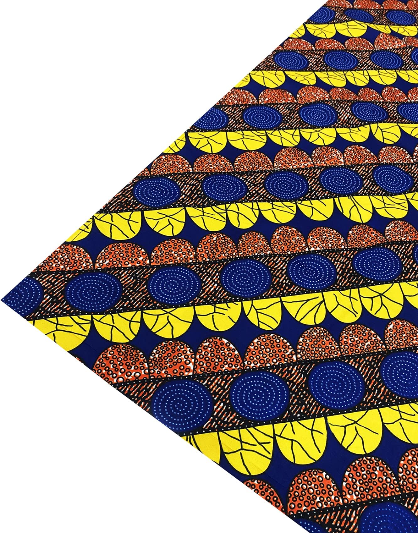 DOAFRIAFRI African Print Head Wrap Ankara Style Turban Kente Headband Scarf (A32)