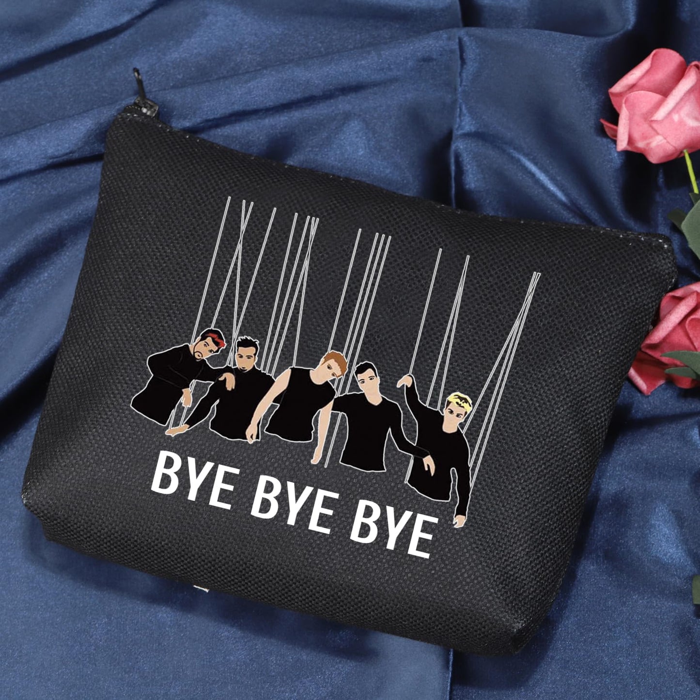 POFULL Music Band Gift for Best Friend Boy Band Gift Concert Gift for Fan Music Lover Gift (Black BYE Bag)