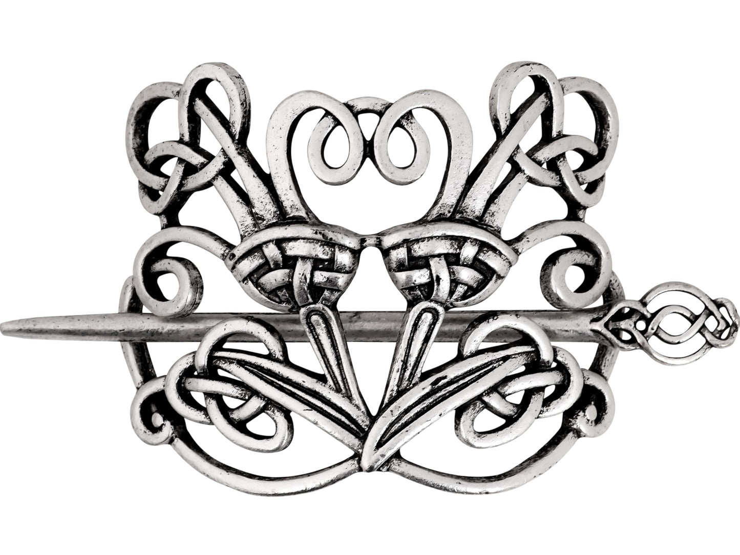 HAQUIL Celtic Knot Hair Pin for Men Women Fashion Punk Gothic Celtic Knot Hair Pin Barrette Hair Clip Pin Norse gift